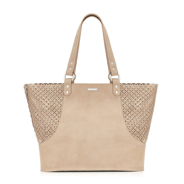 Elva Dog Carrier & Personal Bag - Nude 
